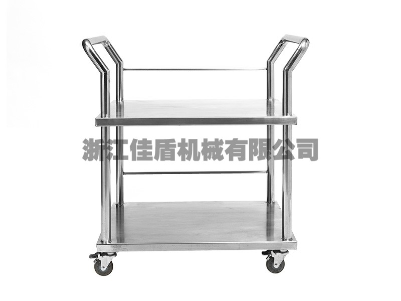 Stainless steel double trolley